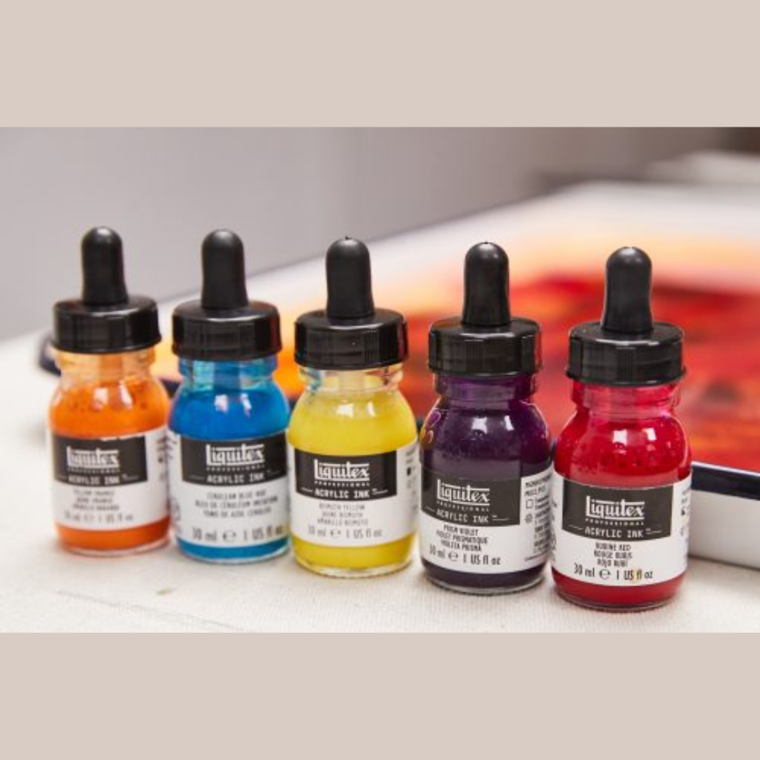 Liquitex - Ink!, Colore acrilico nero carbone